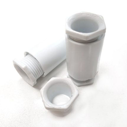 بوشن و براس بوش upvc دو سر رزوه