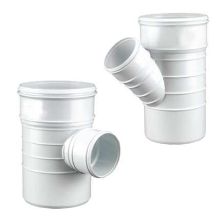 سه راه تبدیل UPVC فاضلابی