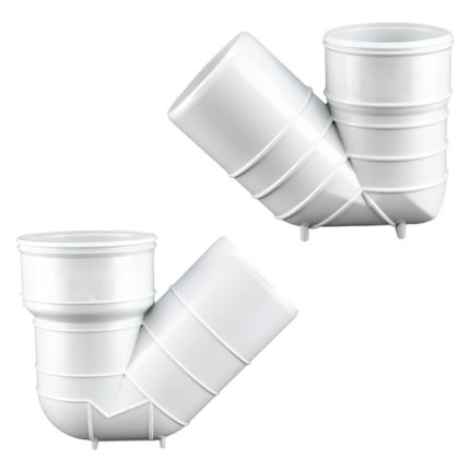 سیفون پایه دار فاضلابی UPVC